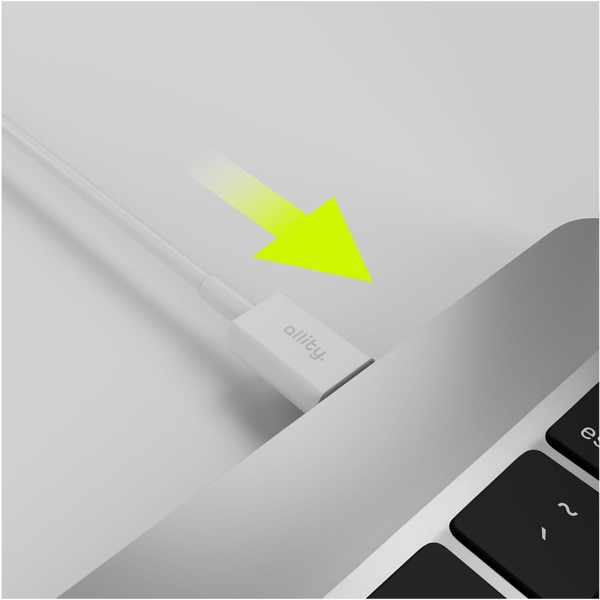 Allity cable AUC-03 USB-C - Lightning 2.0 m 27W white