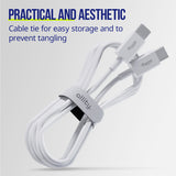 Allity cable AUC-03 USB-C - USB-C 1.0 m 60W white