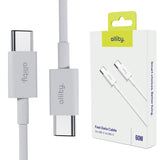 Allity cable AUC-03 USB-C - USB-C 2.0 m 60W white