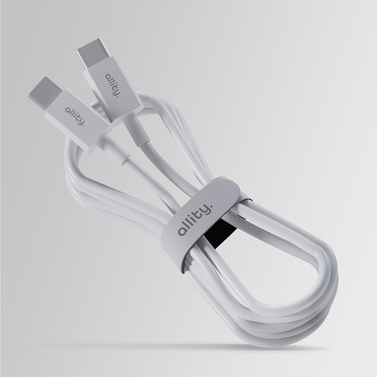 Allity cable AUC-03 USB-C - USB-C 2.0 m 60W white