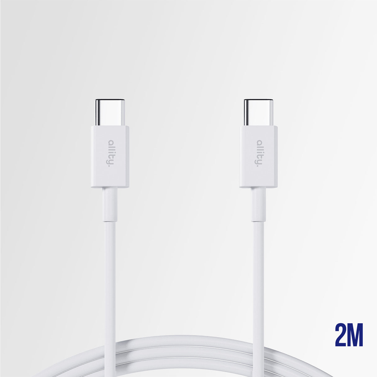 Allity cable AUC-03 USB-C - USB-C 2.0 m 60W white