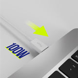 Allity cable AUC-03 USB-C - USB-C 2.0 m 100W white