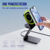 Allity AWC-230-225WMS wireless charger 22.5W graphite 3w1