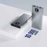 Allity power bank APB-100 PD QC 22.5W 10000 mAh gray