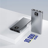 Allity power bank APB-100 PD QC 22.5W 10000 mAh gray