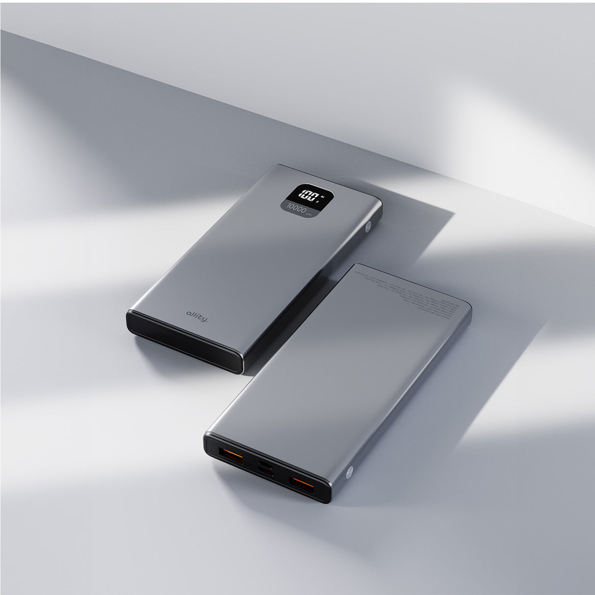 Allity power bank APB-100 PD QC 22.5W 10000 mAh gray