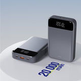 Allity power bank APB-200 PD for laptop QC 130W 19200 mAh gray