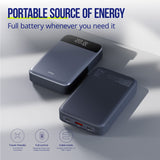 Allity power bank APB-200 PD for laptop QC 130W 19200 mAh gray