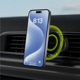 Allity car holder for air vent ACH-300 magnetic with wireless charging black 15W