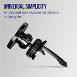 Allity car holder for air vent ACH-300 magnetic with wireless charging black 15W