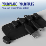 Allity magnetic cable organizer ASA-410