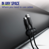 Allity cable organizer 3pcs ASA-400