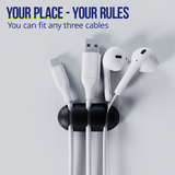 Allity cable organizer 3pcs ASA-400