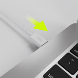 Allity cable AUC-03 USB-A - USB-C 1.0 m 3A white