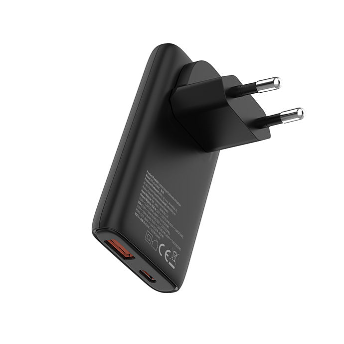 Allity GaN PD QC charger ATC-02-65WAC 1x USB-C 1x USB-A 65W Black