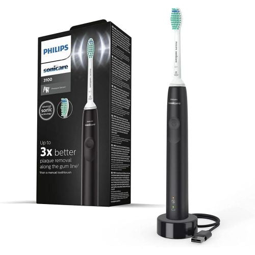 Philips Electic Tandbørste Sonicare 3100 serie HX3671/14 sort EU