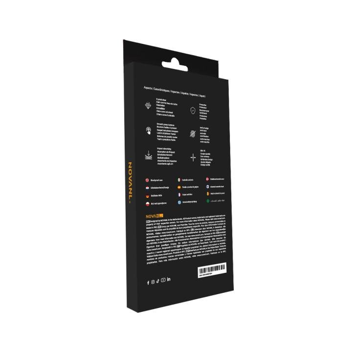 NOVANL BookMate-cover kompatibelt med Samsung Galaxy A36 5G, sort