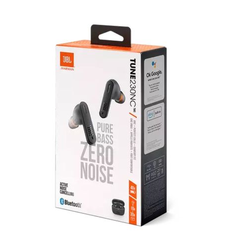 JBL Tune 230 Earphone Bluetooth TWS, NC, Black