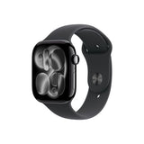 Apple Watch Series 11 (2025) GPS 46mm Space Grey Alu Case, sort sport band S/M EU MEV04