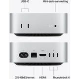 Apple Mac Mini M6 (2026), 12Core GPU, 16GB RAM 256GB Silver EU MHQK4