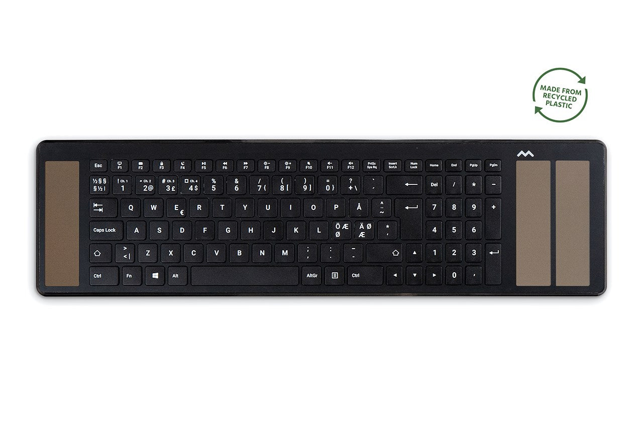 Mousetrapper Type Keyboard, Black