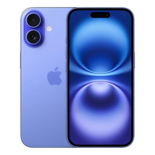 Apple iPhone 16 15,5 cm (6.1") Dual SIM iOS 18 5G USB Type-C 128 GB Blå