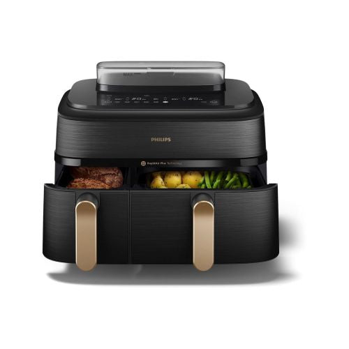 Philips Airfryer 5000 serie NA552/00, 9L sort / guld EU