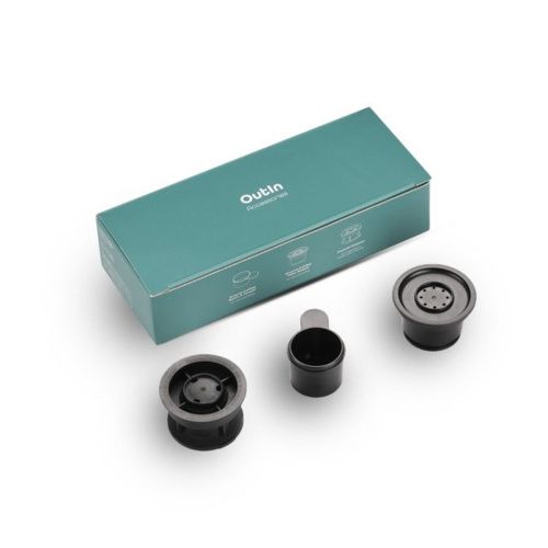 Outin Nano 3-in1 adapter sæt sort EU