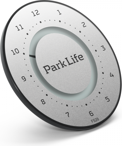 Park Life - Elektronisk Parkeringsskive Titanium Silver
