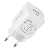 OBAL:ME GaN Wall Charger USB-A + USB-C 36W White