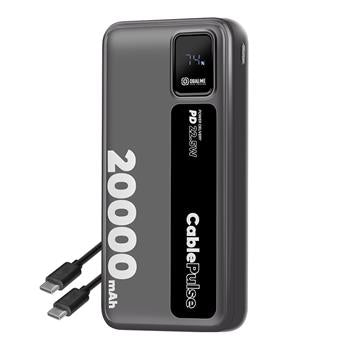 OBAL:ME CablePulse Powerbank 20.000mAh 22.5W - Black