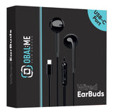 OBAL:ME Wired Earphones USB-C Black