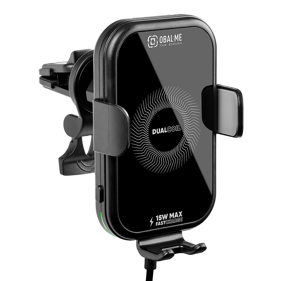 OBAL:ME GravCharger Wireless Charging Car Holder 15W - Black