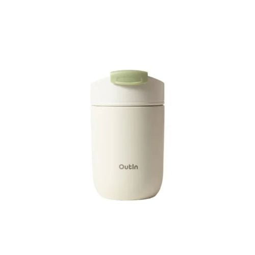 OutIn Travel Tumbler Thermo Mug, 350 ml, sandhvid EU