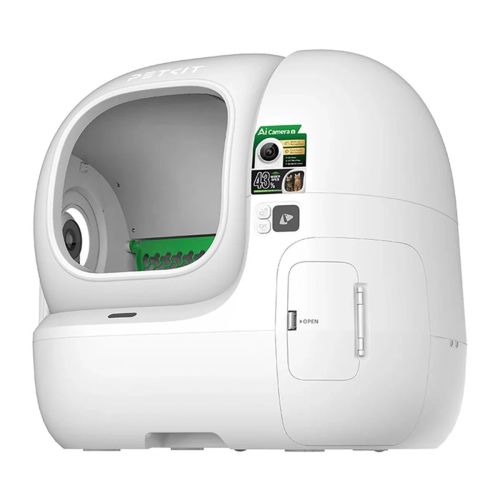Petkit Purobot Max PRO 2 Intelligent selvrensende kattebakke med AI-kamera Hvid EU
