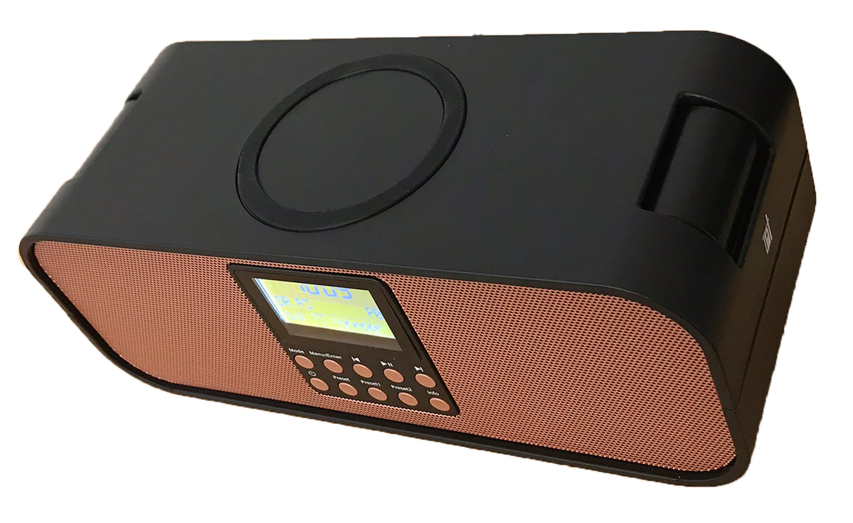 Scansonic PA8001 DAB+ radio med trådløs oplader