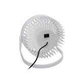 Mini bordventilator USB, hvid