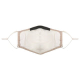PureMe Genbrugs / Justerbar Maske Linie 2 st. N95- filtre inde i pakken Beige
