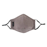 PureMe Genbrugs / justerbar maske Linen 2 stk. N95 filtre inde i pakken Charcoal Grey