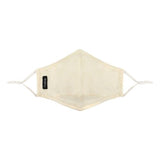 PureMe Genbrugs / justerbar maske Linen 2 stk. N95- filtre inde i pakken Creme