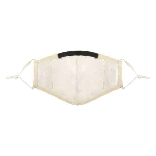 PureMe Genbrugs / justerbar maske Linen 2 stk. N95- filtre inde i pakken Creme