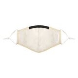PureMe Genbrugs / justerbar maske Linen 2 stk. N95- filtre inde i pakken Creme