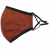 PureMe Genbrugs / Justerbar Maske Linie 2 st. N95- filtre inde i pakken Rust Orange