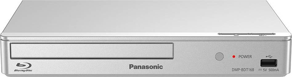 Panasonic DMP-BDT168EG Blu-ray-skivespiller Sølv