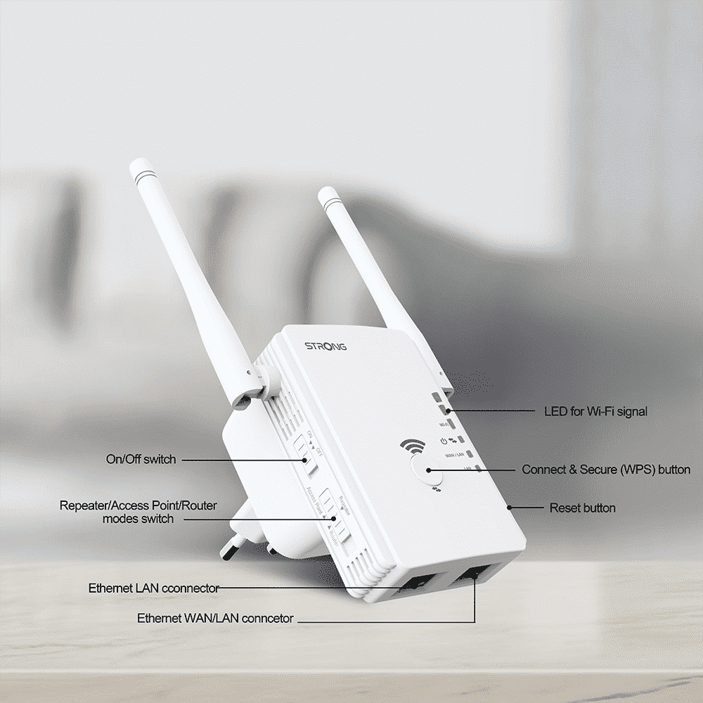 Strong REPEATER300V2 universal Wi-Fi repeater