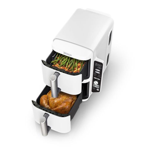 Ninja Foodi Vertikal Dobbeltskuffe Smart Air Fryer 9.5L Hvid EU SL400EU