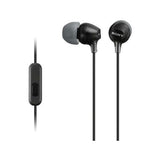Sony MDR-EX15AP In-Ear Earphone med mikrofon sort EU