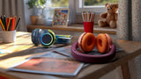 Philips TAK4200CT Trådløs børnehovedtlf. blå-grøn