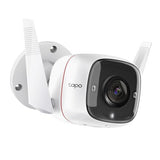 TP-Link Camera Tapo TC65 Wi-Fi Outdoor Security Pan/Tilt, 2K 3MP, Night Vision, Hvid EU
