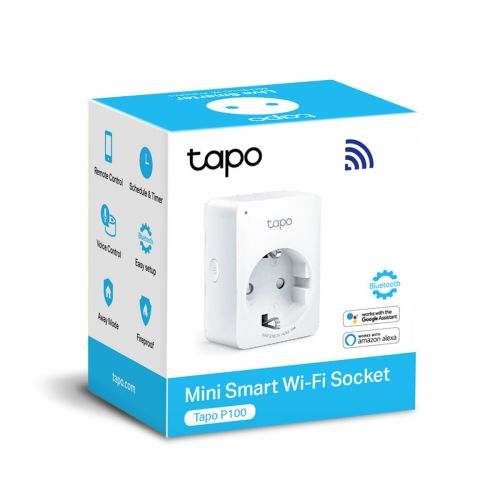 TP-Link Smart Plug Tapo P100 Wi-Fi, hvid EU